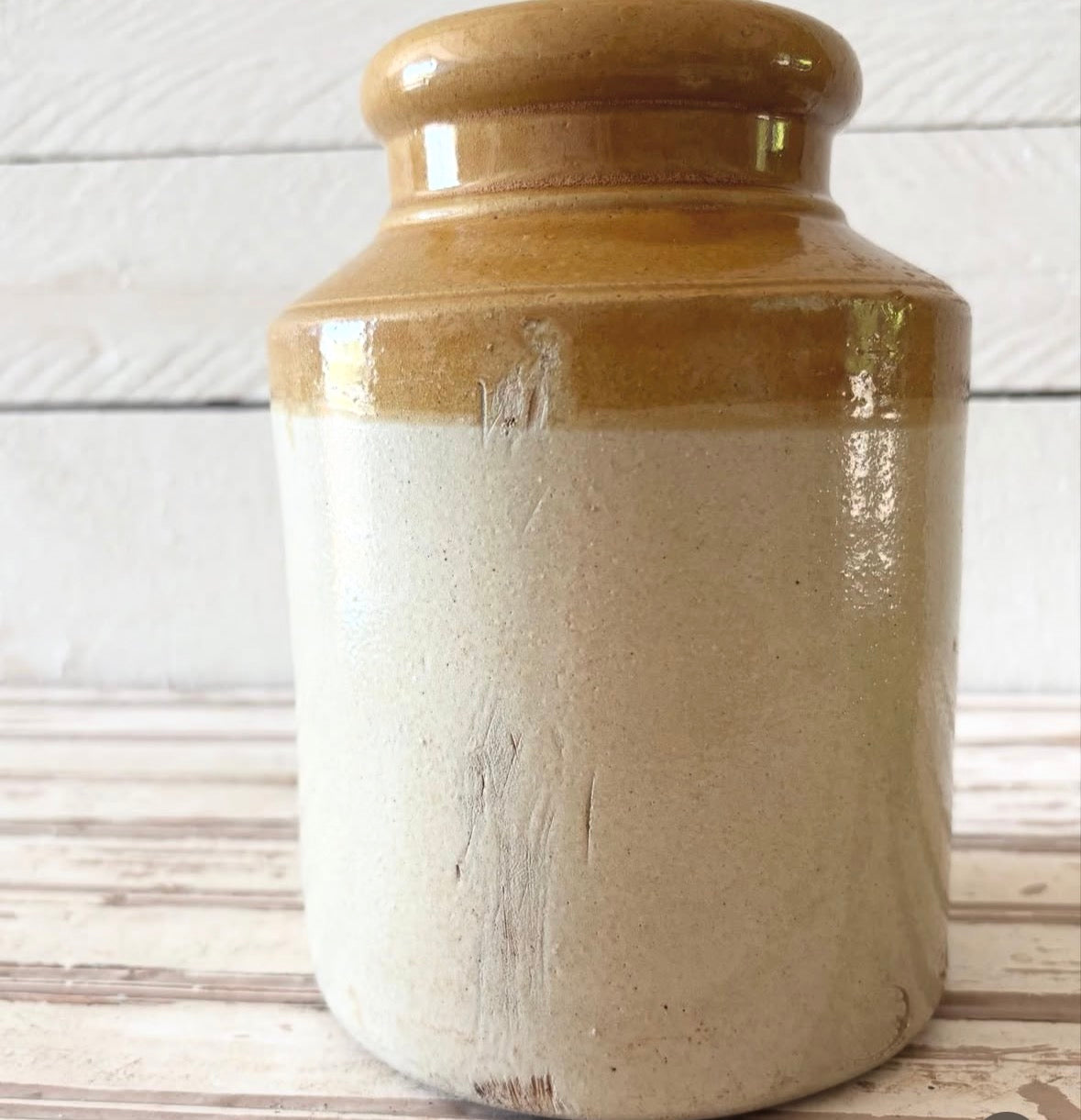 Antique Stoneware Crock