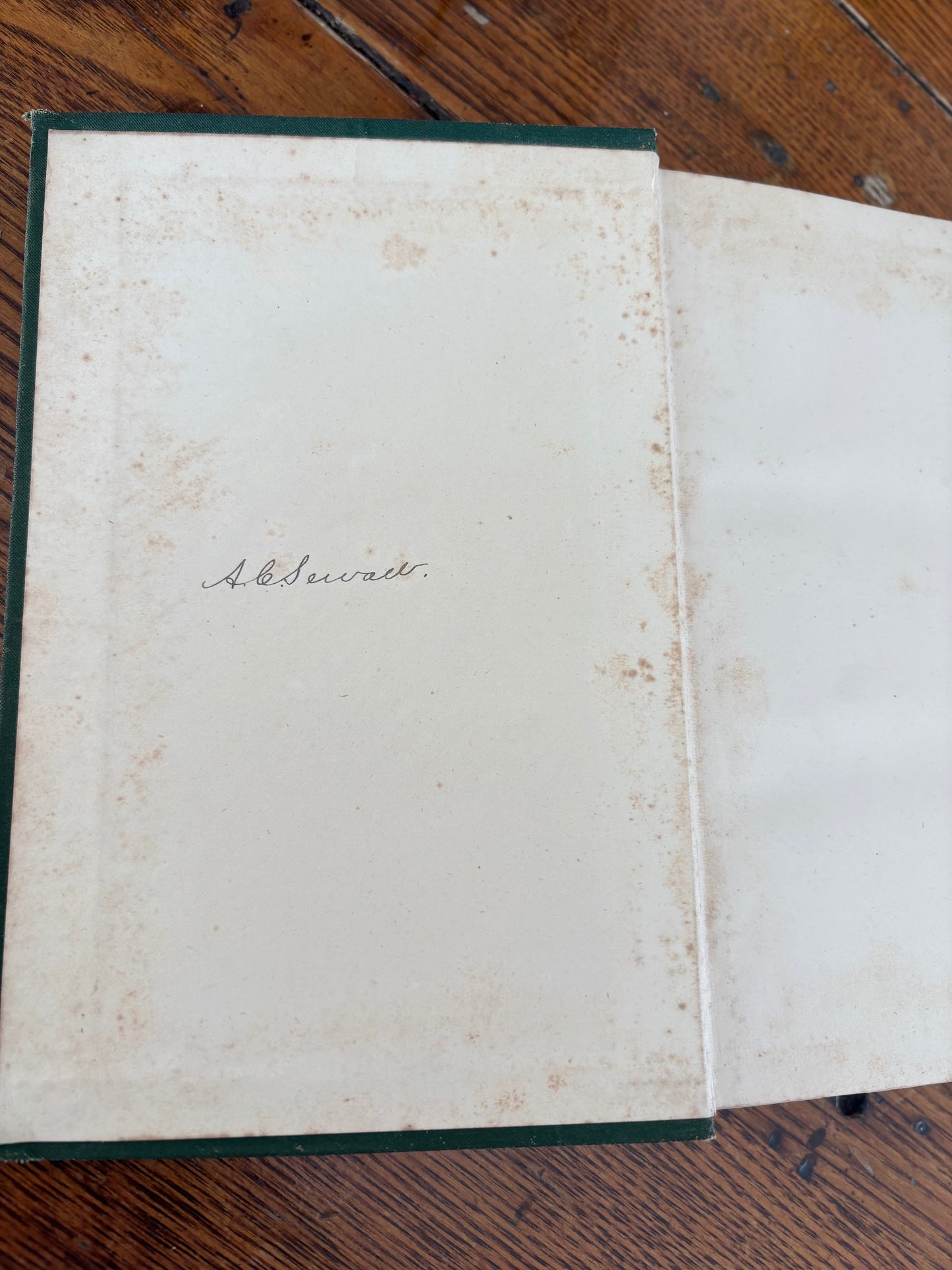 Antique Green Books