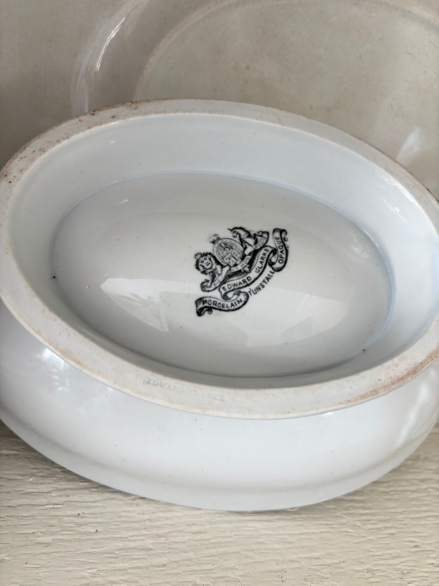 Antique Ironstone Tureen