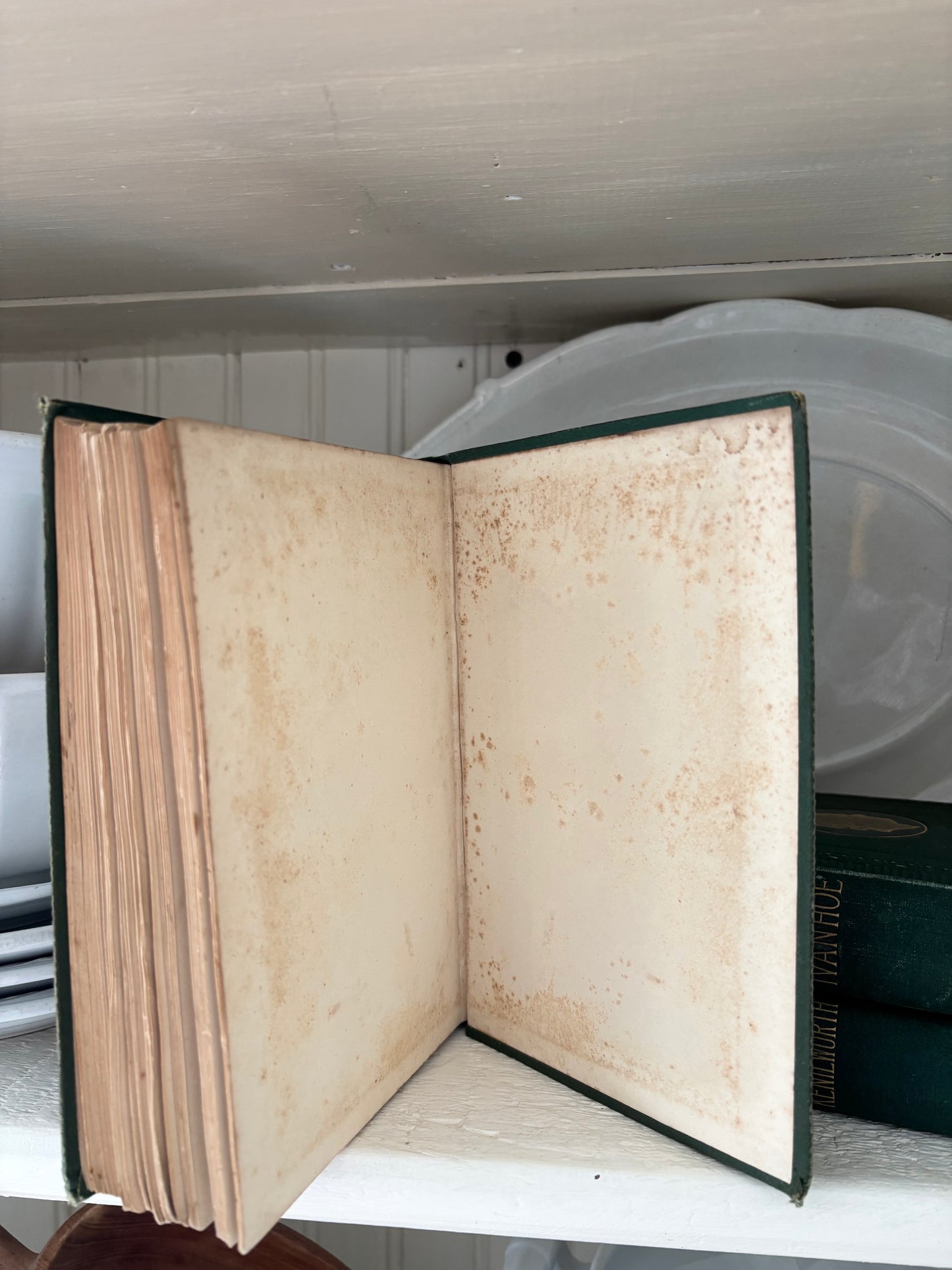 Antique Green Books
