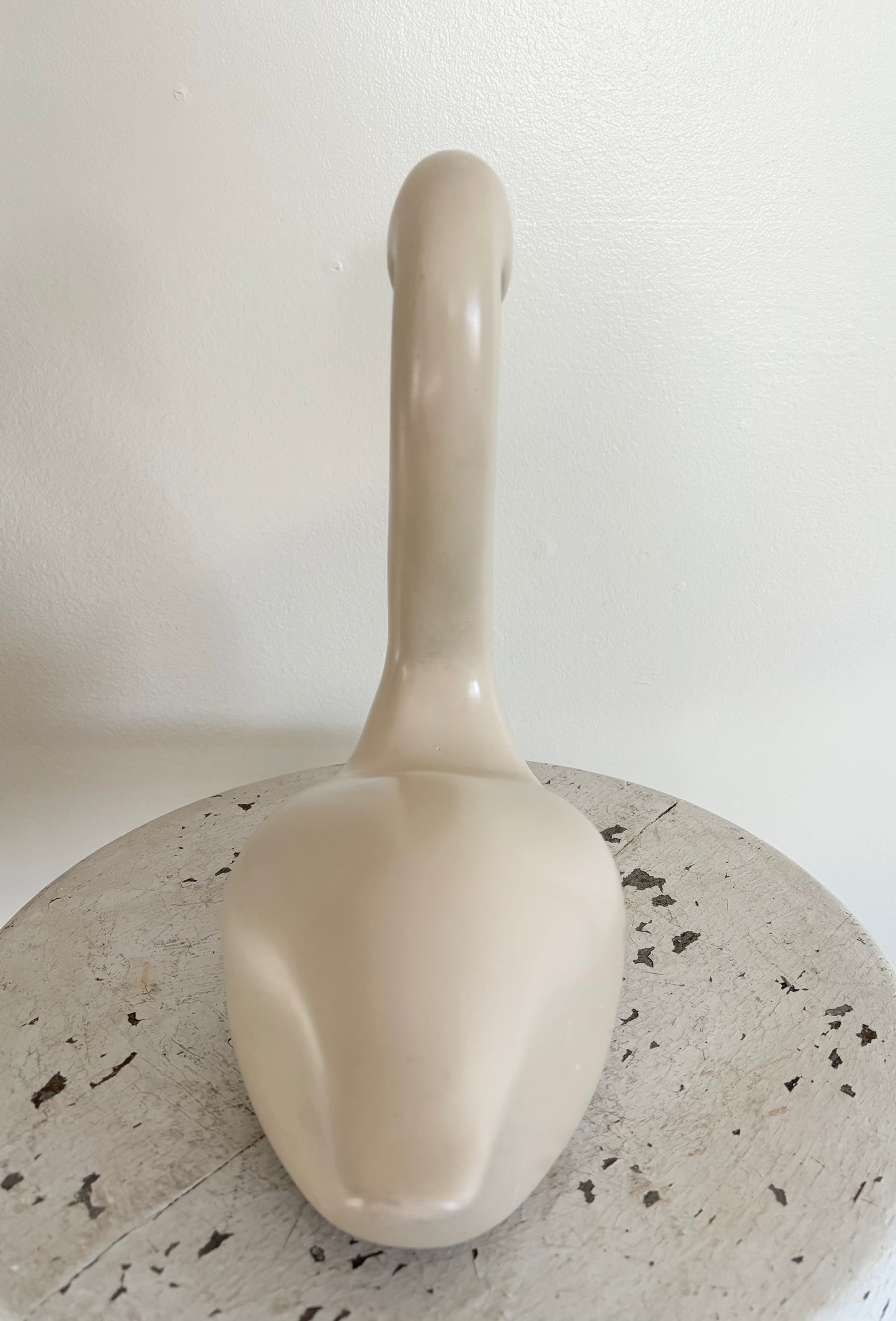 Vintage Wooden Swan Decoy