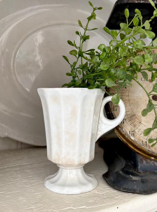 Stained & Crazed Ironstone Punch Cup