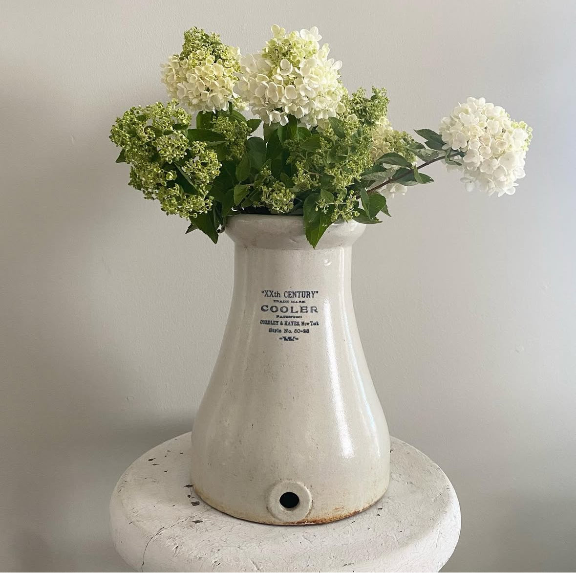 Vintage Stoneware Water Cooler