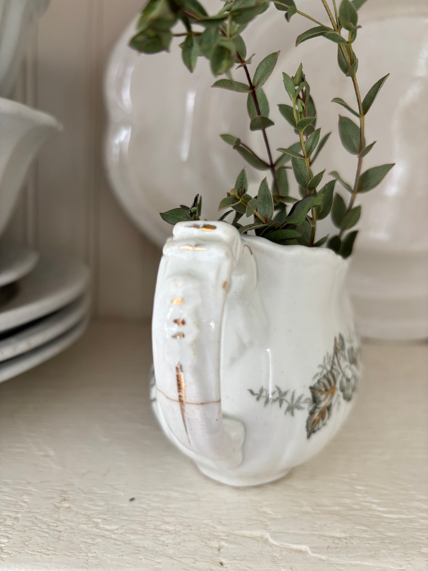 John Edwards Ironstone Gravy Boat